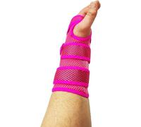 LTG PRO® Breathable Mesh Wrist Brace Support - Adjustable Splint for Carpal Tunnel, Arthritis, Sprain & Strain Pain Relief - Universal Fit for Men & Women (Right or Left Hand) (Pink)
