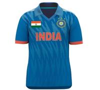 LTG PRO Cricket T-Shirt Sports Jersey - Men Women Unisex Short Sleeve Cricket Shirt for Australia India Pakistan England Afghanistan Sri Lanka - Breathable Sportswear (India (Small))