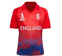 LTG PRO Cricket T-Shirt Sports Jersey - Men Women Unisex Short Sleeve Cricket Shirt for Australia India Pakistan England Afghanistan Sri Lanka - Breathable Sportswear (England (Extra Large))