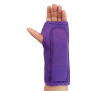 LTG PRO® Kids Wrist Brace - Adjustable Neoprene Wrist Support Splint for Children - Pediatric Wrist Stabilizer for Sprains, Strains, Carpal Tunnel, Sports Injuries (Left, Purple)