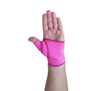 LTG PRO® Neoprene Thumb Support Brace - Universal Spica CMC Stabiliser for Sprains, Strains, Arthritic Thumb & Carpal Tunnel Relief (Left or Right Hand) (Pink, S-L (15-20cm) Right Hand)