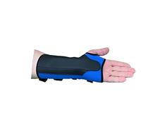 LTG PRO® Neoprene Wrist Support Brace - Adjustable Wrist Splint for Carpal Tunnel, Arthritis, Tendonitis, Sprain & Strain Relief - Compression Stabilizer for Men & Women (S-M (Left), Blue)