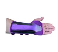 LTG PRO® Neoprene Wrist Support Brace Splint Carpal Tunnel Sprain Strain Arthritis (S-M(15-18cm) Left, Purple)