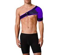 LTG PRO® Quality Shoulder Support Strap Neoprene Pain Injury Arthritis Gym Sport (Purple)
