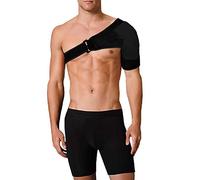 LTG PRO® Shoulder Support Strap Neoprene Pain Injury Arthritis Gym Sport (Black)