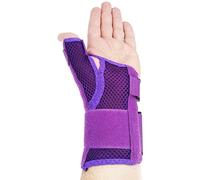 LTG PRO Thumb & Wrist Support Brace | Breathable Mesh Hand Splint Stabiliser for Arthritis, Carpal Tunnel, Tendonitis, Sprains & Injury Recovery (Purple)