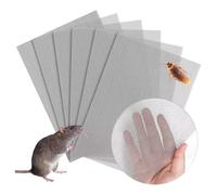 LTG PRO Wire Mesh Sheet 2, 4 and 6 pcs Never Rust Stainless Steel Fine Metal Rodent Mesh Panels, Air Brick Vent Mesh Cover for Mouse Rat Proof Insect Pest Control, A4 Paper Size (210 x 300 mm) (6)