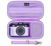 LTGEM 4K Digital Camera Case Compatible with Duluvulu/VJIANGER/AUREAPIX/Zostuic/XNSIAKXA/TESFOT/TEFTYMON 4K Digital Camera for Photography, Vlogging Protective Travel Carrying Case, Purple