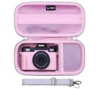 LTGEM 4K Digital Camera Case Compatible with FLATIC/Duluvulu/VJIANGER/AUREAPIX/Zostuic/XNSIAKXA/TESFOT/TEFTYMON 4K Digital Camera for Photography, Vlogging Protective Travel Carrying Case, Pink