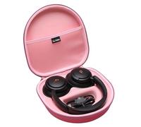 LTGEM Case Compatible with Anker Soundcore Life Q20i/Q20/Q30, Pink | Fits Soundcore Life Q45 Hybrid Active Noise Cancelling Headphones