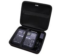 LTGEM Case Compatible with Brother P-Touch PT- D610BT / PT-D410 / PTD600 / PT-D460BT/ PTD400AD Label Maker, Black