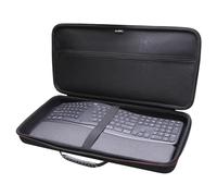 LTGEM Case Compatible with Logitech Ergo K860 Wireless Ergonomic Keyboard, Office Travel Carrying Storage Bag - Black(Case Only)