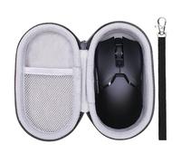 LTGEM Case Compatible with Razer Viper V3 Pro / V3 HyperSpeed/DeathAdder V4 Pro Wireless Gaming Mouse, Hard Shell Carrying Storage Bag - Black(Case Only)