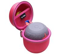 LTGEM Case Compatible with Ultimate Ears WONDERBOOM 4 / Play / 3/2 Portable Waterproof Speaker, Pink