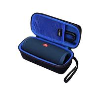 LTGEM Case for JBL Flip 6, 5, and Essential 2 Speaker - Portable Travel Case (Blue)