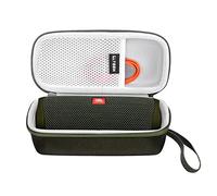 LTGEM Case for JBL Flip 6, 5, and Essential 2 Speaker - Portable Travel Case (Green)
