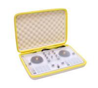 LTGEM DJ Controller Case Compatible with Hercules DJControl Mix Ultra Controller Mobile, White/Orange Edge, Case Only