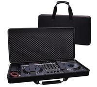 LTGEM DJ Controller Case Compatible with Pioneer DJ DDJ-1000, DDJ-FLX10, DJ DDJ-REV7, DDJ-REV5, DDJ-FLX6-GT, DDJ-1000SRT, AlphaTheta DDJ-GRV6, Rane Four DJ Controller (Exterior: 33.7x16.5