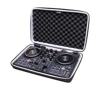 LTGEM DJ Mixer Case for Numark Party Mix II or Hercules DJControl Mix Ultra DJ Controller, Internal Dimensions: 13.5 * 8.3 * 1.2 (Case only)