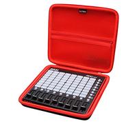LTGEM Hard Case for Akai Professional MIDI Keyboard Controller - Travel Protective Carrying Bag, 5.Black+Red, 10.9" L X 9.6" W X 2.4" H, Akai Professional Apc Mini Mk2 Case