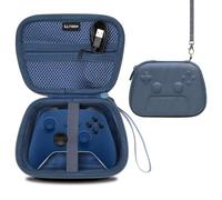 LTGEM Hard Case for Xbox Elite Wireless Controller Series 2 Core & Xbox Special Edition Wireless Controller - Travel Protective Carrying Storage Bag(Blue+Blue)