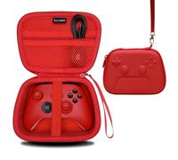 LTGEM Hard Case for Xbox Elite Wireless Controller Series 2 Core & Xbox Special Edition Wireless Controller - Travel Protective Carrying Storage Bag(Red+Red)