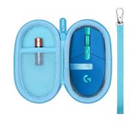 LTGEM Hard Travel Carrying Case Compatible with Logitech G305 / G PRO X/G Pro / G703 / G903 Wireless Gaming Mouse, White