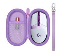 LTGEM Hard Travel Carrying Case Compatible with Logitech G305 / G PRO X/G Pro / G703 / G903 Wireless Gaming Mouse, Purple