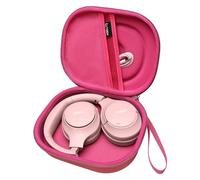 LTGEM Headphone Case Compatible with JBL Tune 510BT/520BT/720BT/770NC & JBL Live 460NC/660NC/670NC/770NC/760NC & TOZO HT2 Wireless Bluetooth Over-Ear Headphones, Rose Red(Case Only)