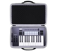 LTGEM Keyboard Controller Case Compatible with Novation Launchkey 25 MK4 / MK3 / MK2 MIDI Keyboard Controller, Case Only
