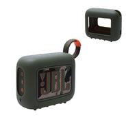 LTGEM Silicone Speaker Cover Compatible with JBL GO 4 Portable Speaker, Olive Drab (0.21 pounds)