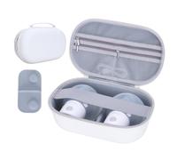 LTGEM Wearable Breast Pump Case Compatible with Momcozy S12 Wearable Breast Pump, White(Case Only)