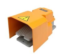 LTH-1/6 Foot Switch Aluminum Shell Machine Tool Parts Silver Point Electrical Power Industrial Reset Pedal Switch