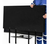 LTHCCOU TV Cover for Moving 60-65in Flat Screen TV Moving Box Dust Anti-Scratch TV Moving Covers with Bottom Strap for Pet Scratch or Furniture Protection