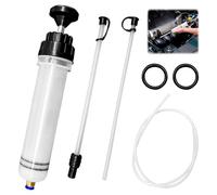 LTHERMELK 200cc Oil Extractor Pump, Oil Suction Pump for Car Engine Oil Change & Brake Fluid Extractor, Manual Oil Pump Extractor with Hose, Automotive Oil Syringe for Liquid Transfer - 0.21qt