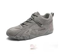 LTHTX Vogany Shoes Orthopedic Sneakers, Vogany Waterproof and Breathable Orthopedic Walking Shoes, Outdoor Arch Support High Top Boots (Grey,7.5)