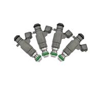LTHTZO 16600-AE060 4X Fuel Injector Nozzle Compatible for Nissan X-TRAIL T30 QR25DE 2.5L Compatible for MURANO Z50 VQ35DE 3.5L V6 Compatible for Infiniti FBJC101 Fuel Injector Nozzle Cleaner