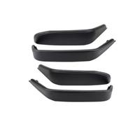 LTHTZO 4PCS Truck Fender Flares Front Rear Fender Style Black Aluminum Alloy Compatible for Jeep Wrangler JK 2007-2017 K026 NTRIX Widebody Mounting Kit