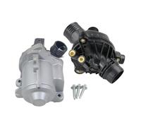 LTHTZO Electric Water Pump & Thermostat Compatible For BMW N54 N55 3.0L E60 E61 E88 E90 F01 135i 335i 11517563659 11517632426 11517588885
