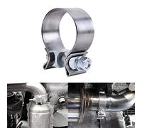 LTI Universal 3.5 inch Narrow Exhaust Band Seal Clamp Muffler Pipes Exhaust Manifold Repair Clamp Connect Stainless Steel (1 Pack 3.5")