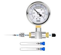 LTIENBST 0-700PSI Shock Nitrogen Needle Fill Tool Nitrogen Needle Kit with Needle Head Compatible with Kawasaki,Yamaha,Raptor Truck Shocks,Ducati