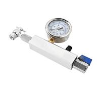 LTIENBST 700PSI Nitrogen Regulator Kit Chuck Shock Fill Kit Pressure Test Tool Compatible with ATV,UTVs,Off-Road Bike,or Cars' Shocks with Schrader Valves