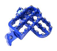 LTIENBST Aluminum Lengthened Enlarged Footpegs Foot Pegs Pedals Pads Footrest Compatible with Yamaha Tenere700/XTZ 700 2019 2020 2021 2022 2023 2024,Tenere 700 Rally Edition 2020-2024 (Blue)