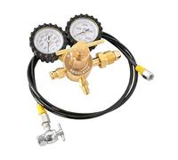 LTIENBST Black 0-4000Psi Nitrogen Regulator Kit Nitrogen Shock Fill Tool Compatible with Shock with Schrader Valve Off-road Bike, ATV, UTV,Moto,Kawasaki,Yamaha