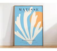 LTjiajuypd Abstract Flowers Matisse Poster and Prints Flower Market Matisse Floral Canvas Matisse Botanical Exhibition Paintings 70x100cm Frameless