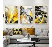 LTjiajuypd Abstract Marble Canvas Poster Nordic Style Wall Art Print Modern Minimalist Living Room Bedroom Office and Home Decoration 30x40cm-3Pcs Frameless