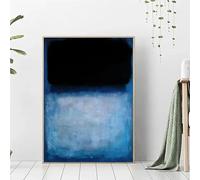 LTjiajuypd Abstract Vintage Club Bar Mark Artwork Rothko Poster Prints Canvas Painting Wall Art Picture Living Room Home Decor(70x110cm/Frameless)