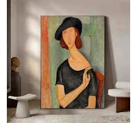LTjiajuypd Abstract Woman Face Art Canvas Painting Portrait Art Posters and Prints Minimalism Wall Pictures for Living Room Decor(70x100cm)