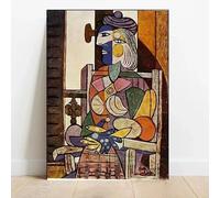LTjiajuypd Canvas Poster And Print Canvas Painting Pablo Picasso Famous Painter Wall Art Abstract Picture For Living Room Home Decor(30x50cm)