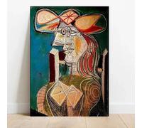 LTjiajuypd Canvas Poster And Print Canvas Painting Pablo Picasso Famous Painter Wall Art Abstract Picture For Living Room Home Decor(60x80cm)